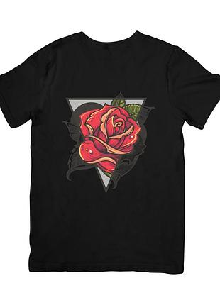 Футболка роза (rose)