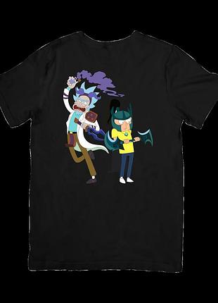 Футболка рик и морти (rick and morty)