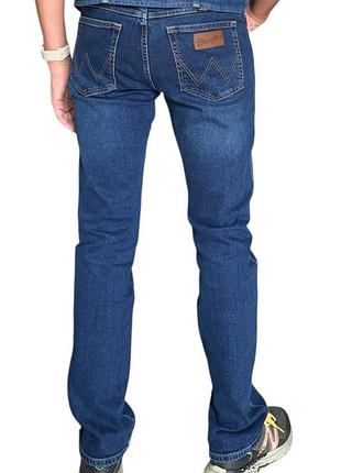 Джинсы wrangler stretch denim a0300100 синий
