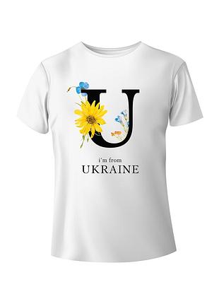 Bono футболка женская 950102 принт i`m from ukraine 48