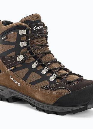 Urbanshop com ua обувь треккинговая мужская aku trekker pro gtx brown/black размеры запитуйте
