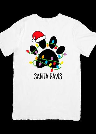 Футболка санта лапус (santa paws)