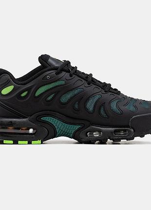 Мужские кроссовки nike air max tn drift черный зеленый оригинальные 44