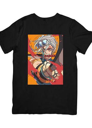 Футболка клинок, рассекающий демонов (demon slayer)