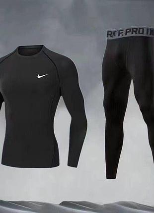 Комплект термобелья кофта + штаны nike pro combat prof k-1 xxl(185-195)