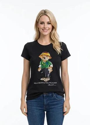 Футболка женская polo ralph lauren rpl-3998bl m