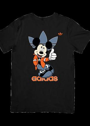 Футболка микки маус адидас (mickey mouse adidas)
