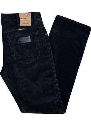 Джинси вельветові wrangler - black