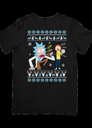 Футболка рик и морти (rick and morty)