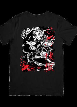 Футболка клинок, рассекающий демонов (demon slayer)