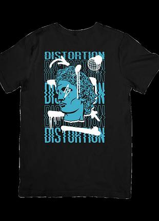 Футболка искажение (distortion)