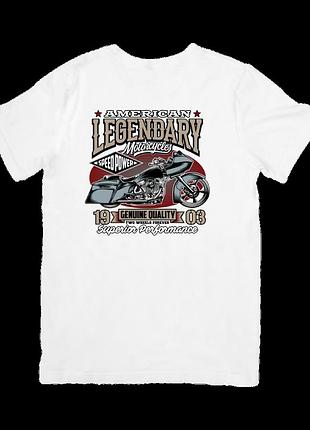 Футболка american legendary motorcycles