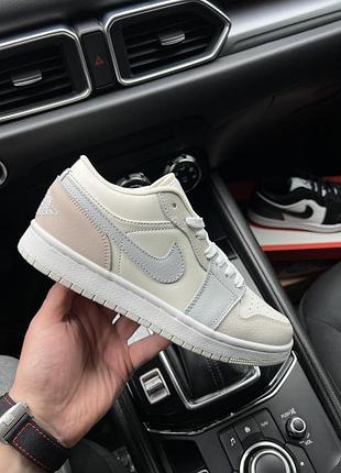 Кроссовки nike air jordan 1 low арт 21453 (найк, джордан, женские) 41