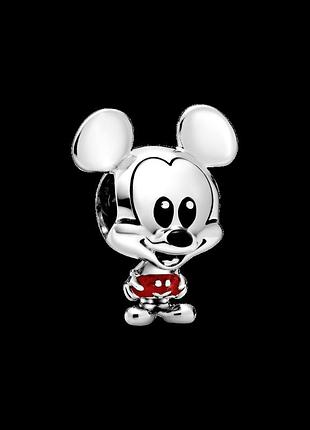 Серебряный шарм пандора disney "микки маус" 798905c01