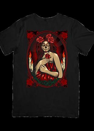 Футболка день мёртвых (día de los muertos)