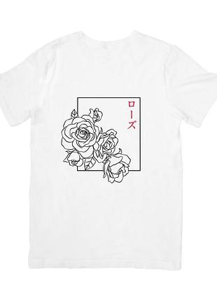 Футболка роза (rose)