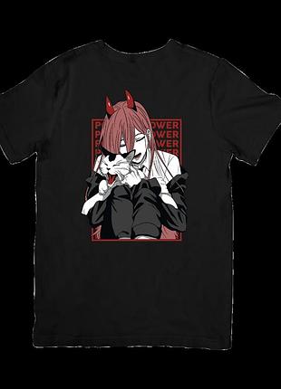 Футболка человек-бензопила (chainsaw man)
