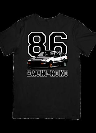 Футболка хатироку (hachiroku - toyota ae86)