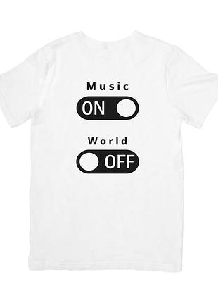 Футболка музыка (music)