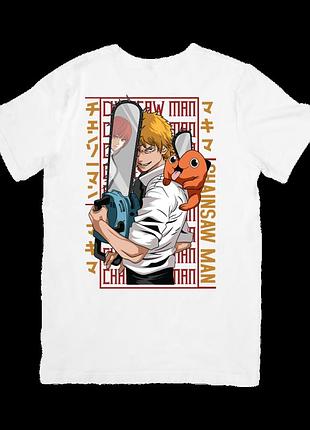 Футболка людина-бензопила (chainsaw man)