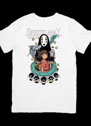 Футболка унесённые призраками (spirited away)
