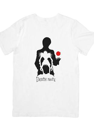 Футболка тетрадь смерти (death note)