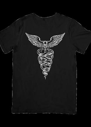 Футболка кадуцей (caduceus)