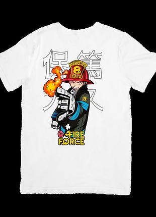 Футболка вогняна бригада (fire force)
