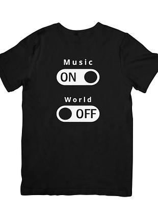 Футболка музыка (music)