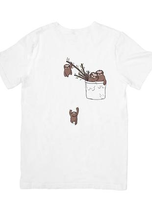 Футболка ленивцы (sloths)
