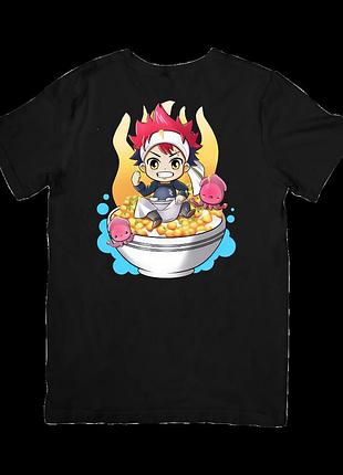 Футболка повар-боец сома (shokugeki no soma)