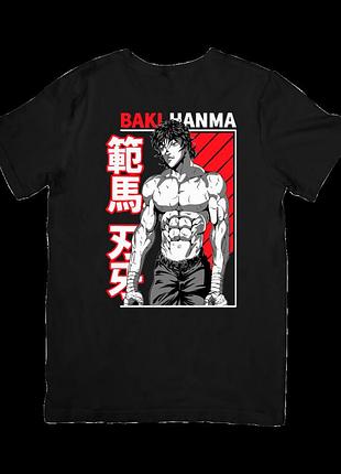 Футболка боец баки (baki the grappler)