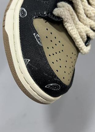 Кроссовки с дефектами nike sb dunk travis scott premium sale!!!й