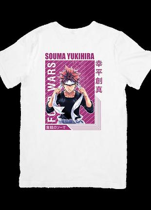 Футболка повар-боец сома (shokugeki no soma)