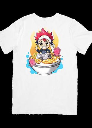 Футболка повар-боец сома (shokugeki no soma)