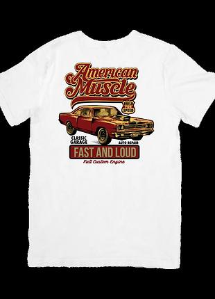 Футболка американська міць (american muscle)