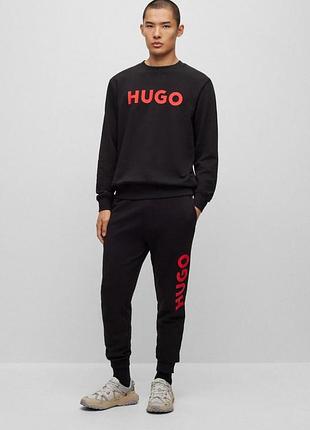 Костюм спортивний чоловічий hugo hb-19508 black l