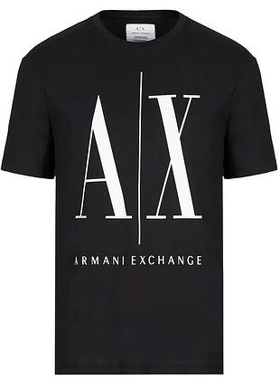 Футболка мужская armani exchange icon tee a|x ax-2284 black m