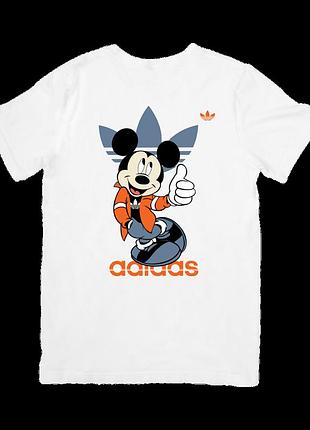 Футболка микки маус адидас (mickey mouse adidas)