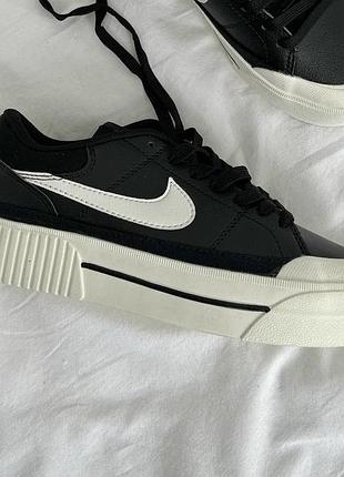 Кросівки nike court legacy black брендовий стиль з ціною на 40% нижче. дефекти на фото.36й.