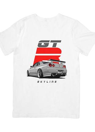 Футболка nissan skyline gt-r