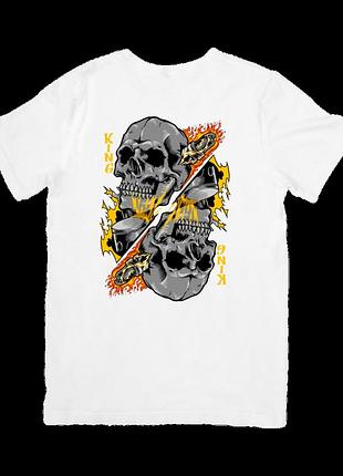 Футболка король-череп (king skull)