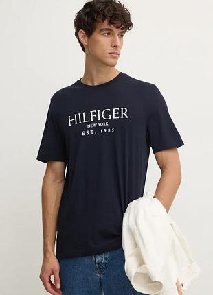 Футболка мужская tommy hilfiger th-2466 navy blue m