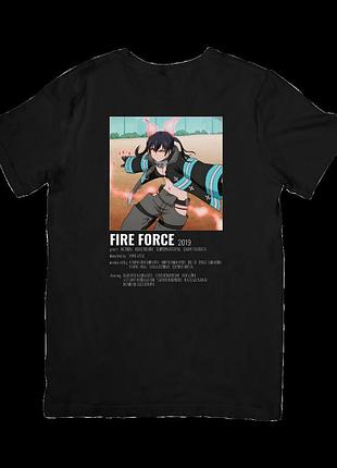 Футболка пламенная бригада пожарных (fire force)