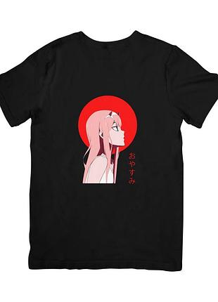 Футболка милый во франксе (darling in the franxx)