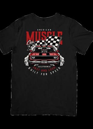 Футболка американская мощь (american muscle)
