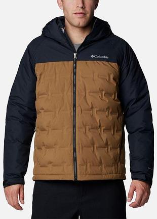 Куртка columbia grand trek iii down hooded чоловічий пуховик колумбія м