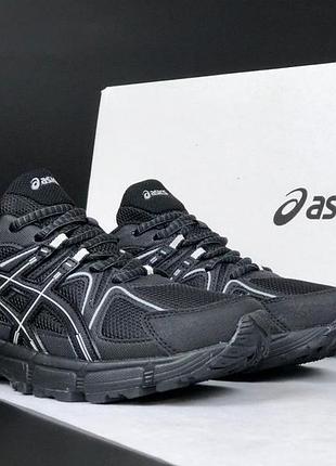 Женские кроссовки asics gel kahana 8 black черные спортивные кроссовки асикс гель кахана 8 на лето 37