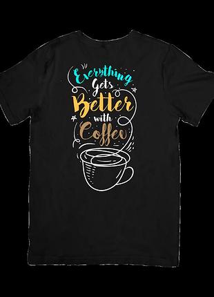Футболка кофе (coffee)