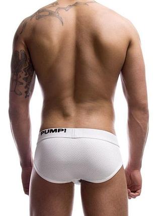 Белые брифы pump 2